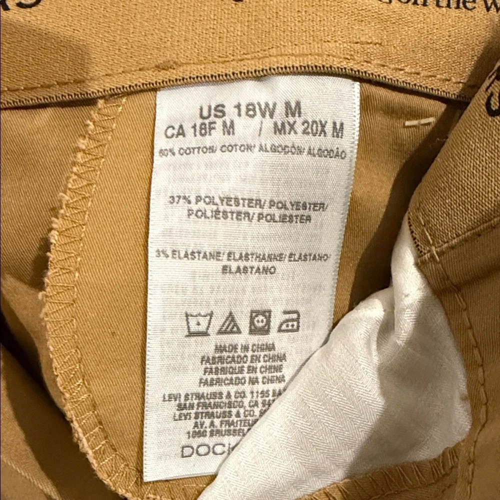 Dockers Brand New Women's Tan/Khaki Trousers - Picture 2 of 7